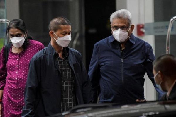 Presiden Terguling Sri Lanka Tiba di Thailand untuk Tinggal Sementara