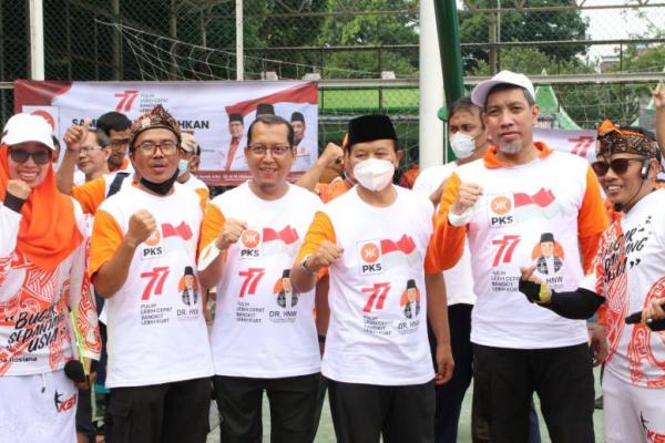 Sambut HUT RI, HNW: Wajarnya Kegiatan Partai Politik Membahagiakan Masyarakat 