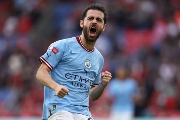 Penyerang Manchester City, Bernardo Silva (Foto: Getty Images) 