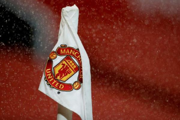 Ilustrasi Logo Manchester United. Foto: Reuters 