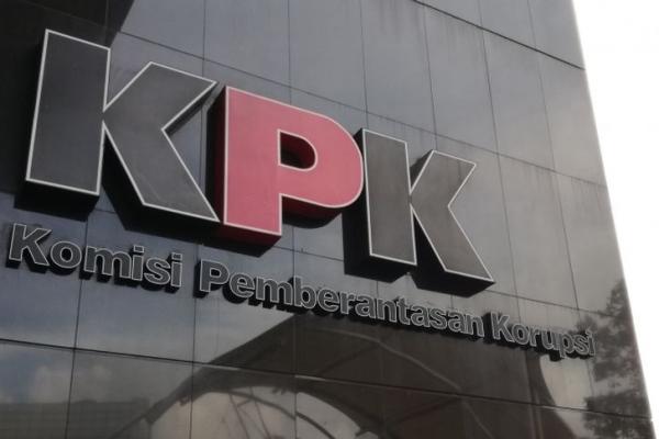 Logo Komisi Pemberantasan Korupsi (KPK) di Gedung KPK.(foto: KOMPAS.com) 