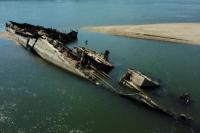 Sungai Danube Menyusut, Kapal Perang Jerman yang Tenggelam Kini Terlihat