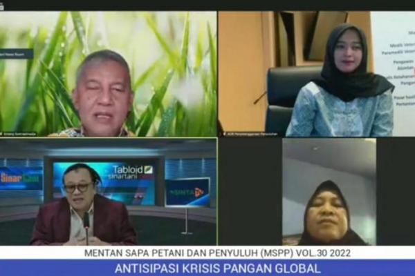 Hadapi Krisis Pangan Global, Kementan Ajak Penyuluh Bangkitkan Semangat