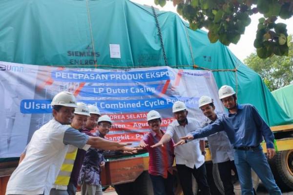 Barata Indonesia Ekspor Komponen Pembangkit Listrik ke Korea Selatan