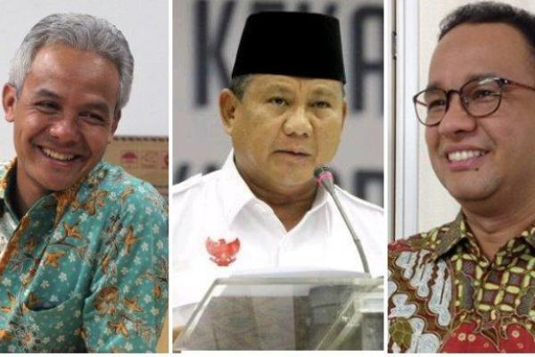 Bukan Lawan,  Prabowo Anggap Anies dan Ganjar Saudara