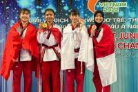 Atlet Taekwondo Indonesia Raih 3 Medali Perunggu di Asian Cadet Junior Poomase Championship