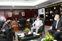 Terima Guru Besar Universitas Al Quds, HNW: Sikap Indonesia Jelas Mendukung Palestina Merdeka