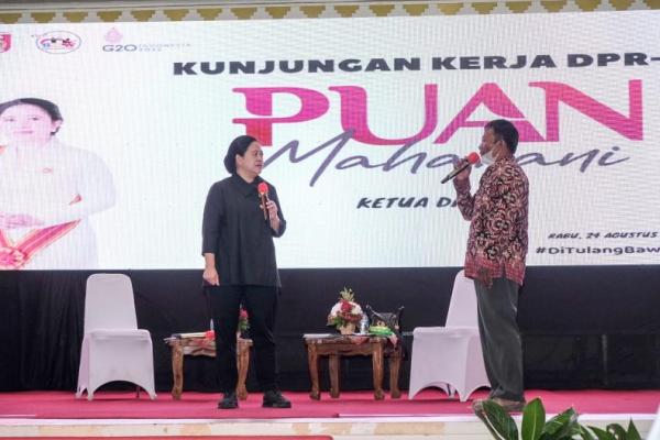 Teriakan Presiden Saat Puan Dialog dengan Warga Tulang Bawang