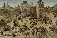 24 Agustus Pembantaian di Hari Santo Bartolomeus, Perang Agama di Prancis