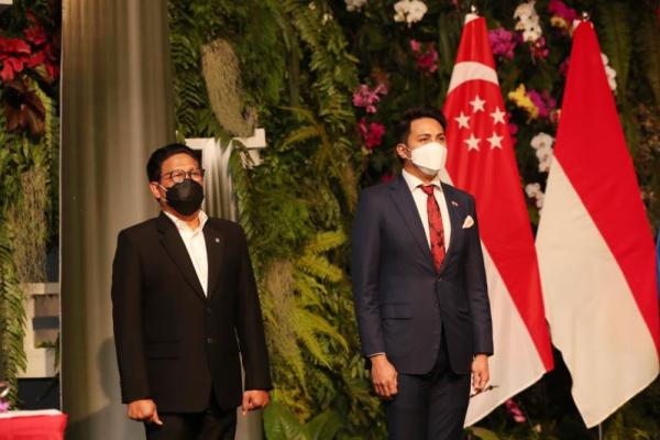 Hadiri HUT Ke-57 Singapura, Gus Halim: Perkuat Komitmen Kerja Sama dan Persahabatan