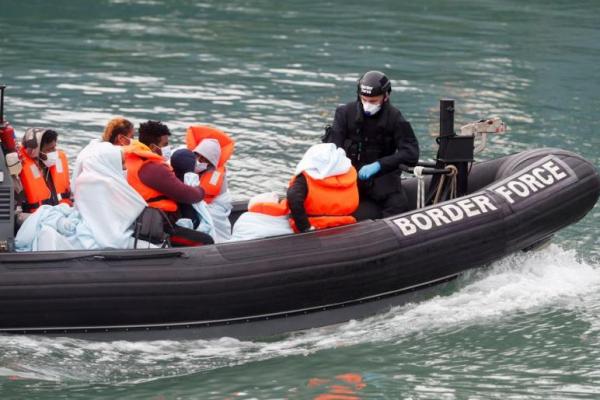 Capai Rekor, Jumlah Migran Masuk Inggris Mencapai 1.295 Orang dalam Sehari