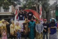 Relawan Pejuang Puan Jatim Pawai Budaya HUT Ke-77 RI