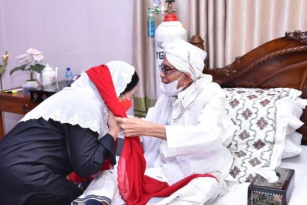 Kunker ke Lombok, Puan Maharani Silaturahmi kepada Tuan Guru Turmuzi