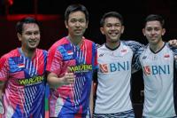 Indonesia Pastikan Satu Tempat di Final Ganda Putra Kejuaraan Dunia 2022