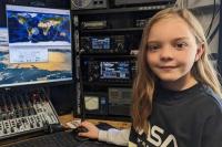 Gadis 8 Tahun Berhasil Hubungi Astronot di Luar Angkasa