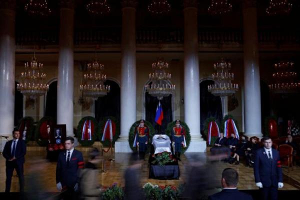 Jenazah Gorbachev Disemayamkan, Ribuan Orang Rusia Ucapkan Selamat Tinggal