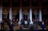 Jenazah Gorbachev Disemayamkan, Ribuan Orang Rusia Ucapkan Selamat Tinggal