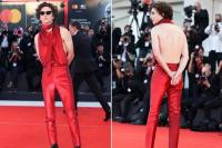 Penampilan tak Biasa Timothee Chalamet