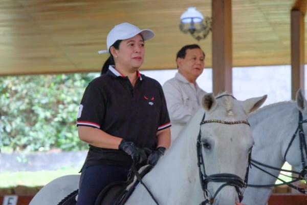 Bertemu Prabowo di Hambalang, Puan Diajak Naik Kuda
