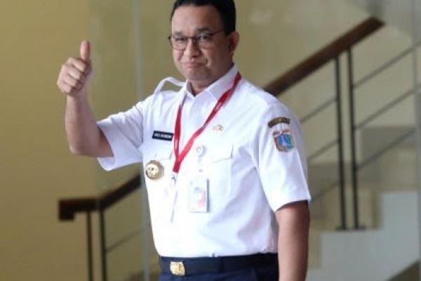 Berbaju Dinas, Anies Baswedan Penuhi Panggilan KPK