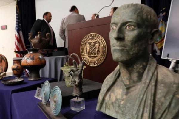 New York City Kembalikan Barang Antik Jarahan Bernilai Rp 283 Miliar ke Italia