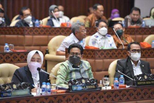 Raker dengan Komisi V DPR, Kemendes PDTT Dapat Pagu Rp2,99 Triliun pada Tahun Anggaran 2023