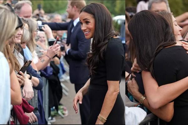 Peluk Meghan Markle, Remaja Ini Ingin Tunjukkan Istri Pangeran Harry Diterima di Inggris