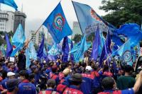 Tujuh Perwakilan KSPSI Sampaikan Petisi Tolak Kenaikan BBM ke Istana