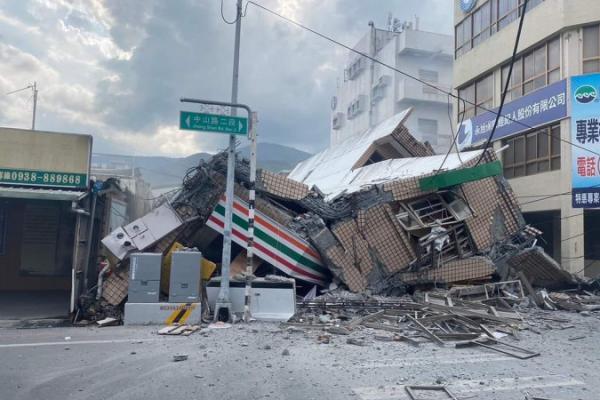 Taiwan Tenggara Diguncang Gempa Berkekuatan 6,8 SR 
