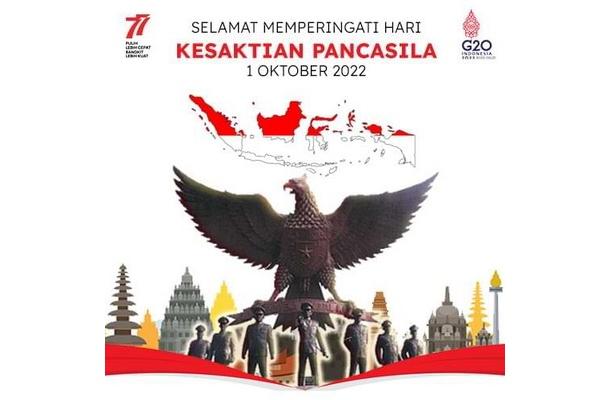 Peringati 1 Oktober, 20 Ucapan Selamat Hari Kesaktian Pancasila untuk Status di Media Sosial