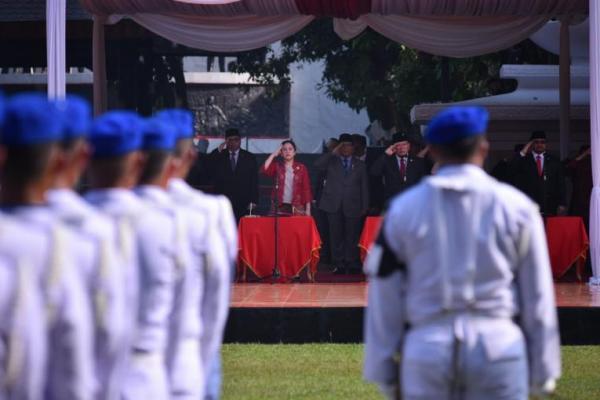 Puan Bacakan Ikrar di Upacara Peringatan Hari Kesaktian Pancasila