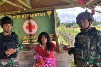 Dikabarkan Hilang, Satu-Satunya Perempuan Dalam Serangan KKB Ditemukan Selamat