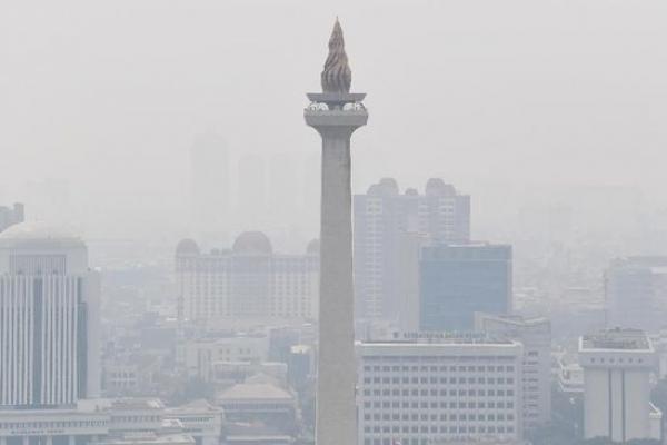 Polusi udara di Kota Jakarta. (FOTO: ANTARA) 