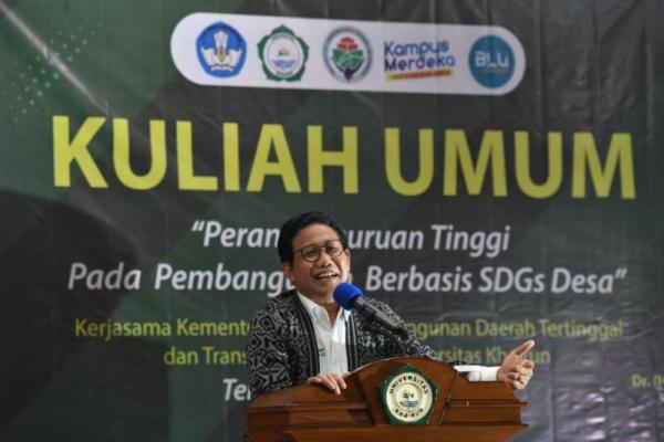 Gus Halim Resmikan SDGs Desa Center ke Tiga di Universitas Khairun