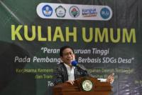 Gus Halim Resmikan SDGs Desa Center ke Tiga di Universitas Khairun