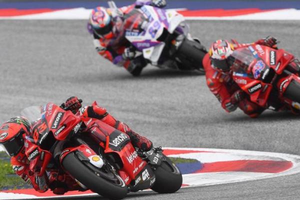 Francesco Bagnaia Pepet Jorge Martin di Klasemen Pembalap MotoGP