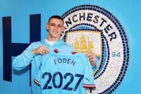  Phil Foden Perpanjang Kontrak Manchester City Hingga 2027