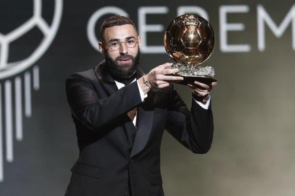Karim Benzema Raih Ballon d`Or 2022