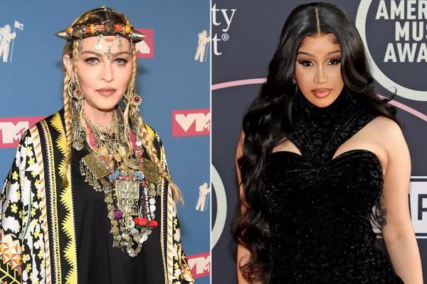 Namanya Disebut Madonna saat Mengenang Terbitnya Buku SEX, Begini Reaksi Cardi B