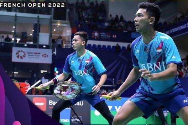 Fajar/Rian Menang Dua Gim Langsung di Awal Laga French Open