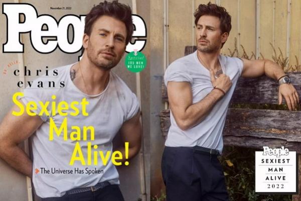 Jadi Pria Terseksi 2022 Majalah PEOPLE, Chris Evans Siap Diejek Teman-temannya