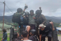 Prajurit Korban Penembakan KKB di Distrik Gome Dievakuasi ke Timika