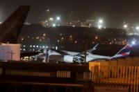 Truk Pemadam Kebakaran yang Ditabrak Pesawat di Bandara Peru Sedang Berlatih