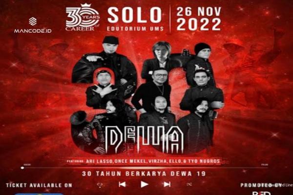 Besok DEWA 19 Akan Gelar Konser di UMS Solo 