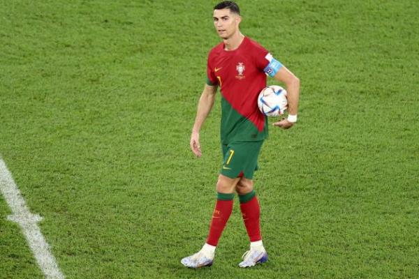 Cristiano Ronaldo saat laga melawan Ghana (Foto: Reuters) 