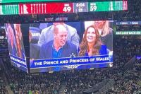 Hari Pertama di AS, Kate Middleton dan Pangeran William Nonton Pertandingan Boston Celtics