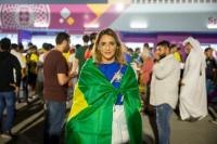 Pujian Suporter Wanita di Piala Dunia Qatar, Aman Nonton Pertandingan Larut Malam