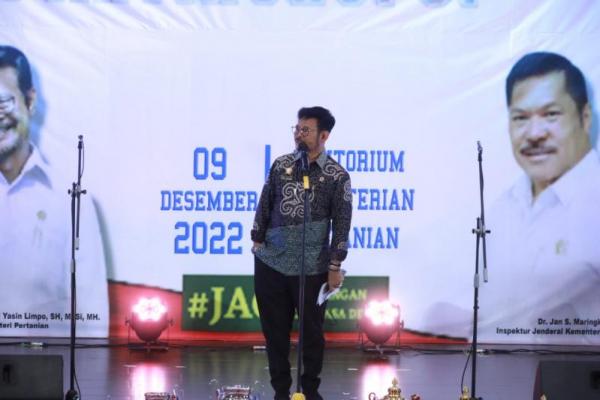 Rayakan Hari Anti Korupsi, Kementan Ajak Generasi Muda Jaga Pangan