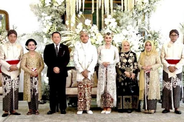 Ketua MPR RI Bamsoet: Selamat Menempuh Hidup Baru Kaesang dan Erina