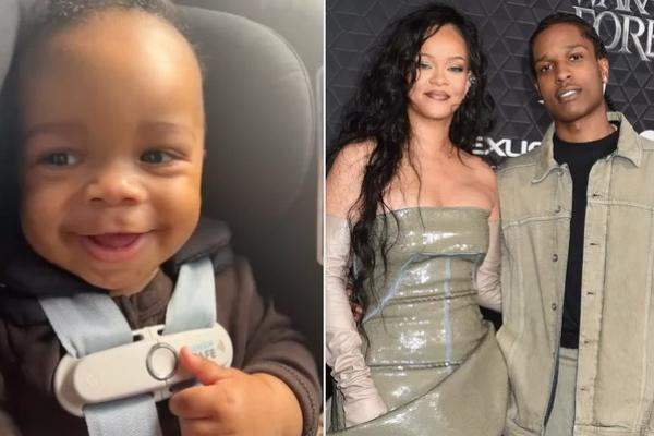Gemas, Rihanna Pamerkan Video TikTok Wajah Putra Pertamanya